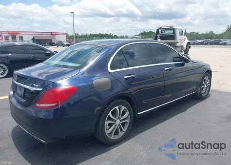 2015 Mercedes-Benz C 300 4Matic/Luxury 4Matic/Sport 4Matic from USA, damaged, VIN 55SWF4KB0FU034141